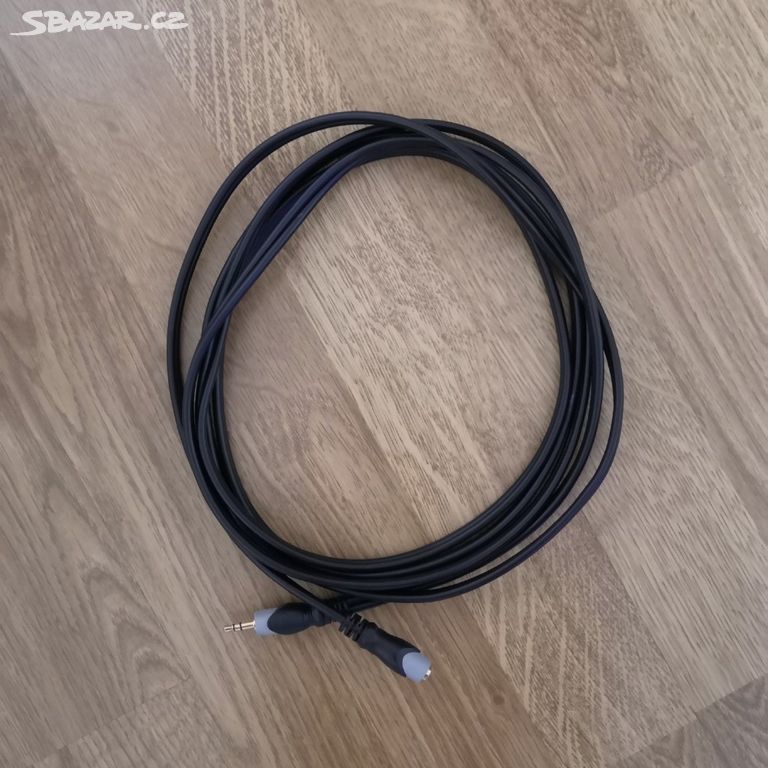 PremiumCord prodlužovací 3.5mm jack kabel M/F - 3m