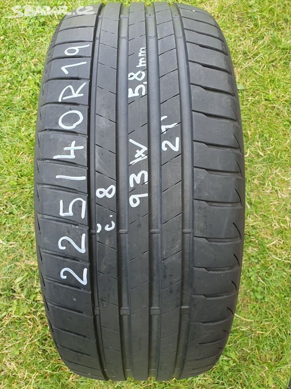 225/40/19 Letní pneu 1ks BRIDGESTONE Turanza T005