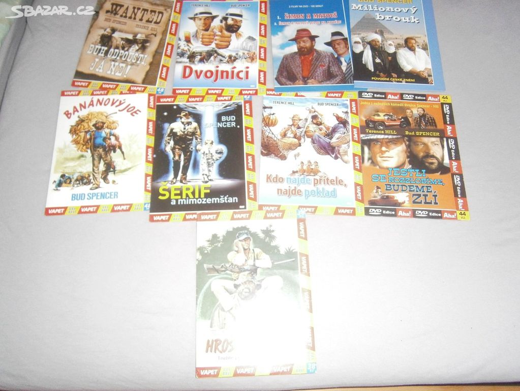 DVD Bud Spencer a Terence Hill