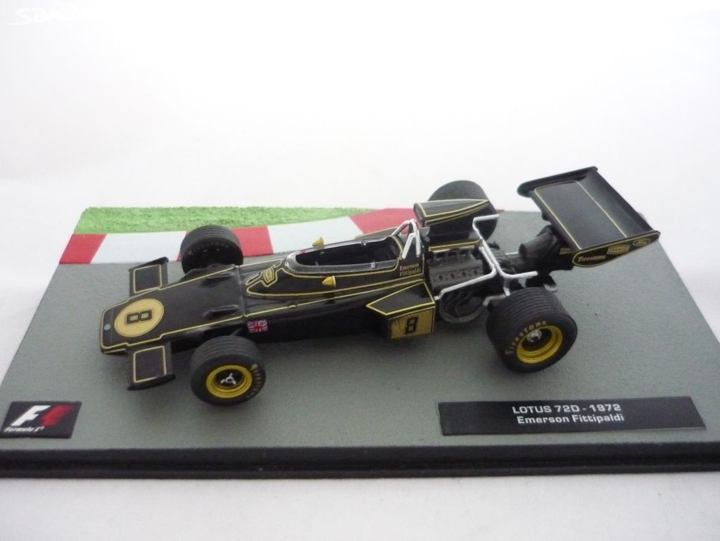 Lotus 72D E. Fittipaldi Formule F1 Altaya 1/43