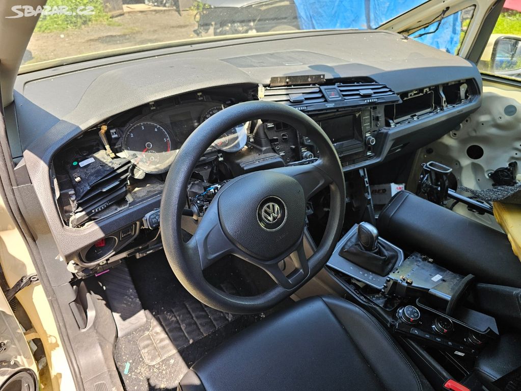 Airbag sada palubní deska VW Touran 5T1 5TA
