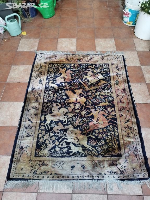 Starý perský koberec 180 x 130 cm