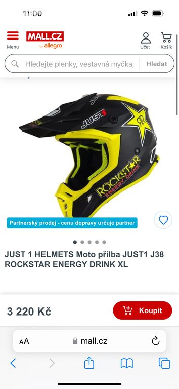 Moto helma Rockstar