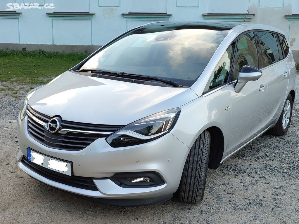 Opel Zafira C - 2019 108tis km naj. MPV kůže