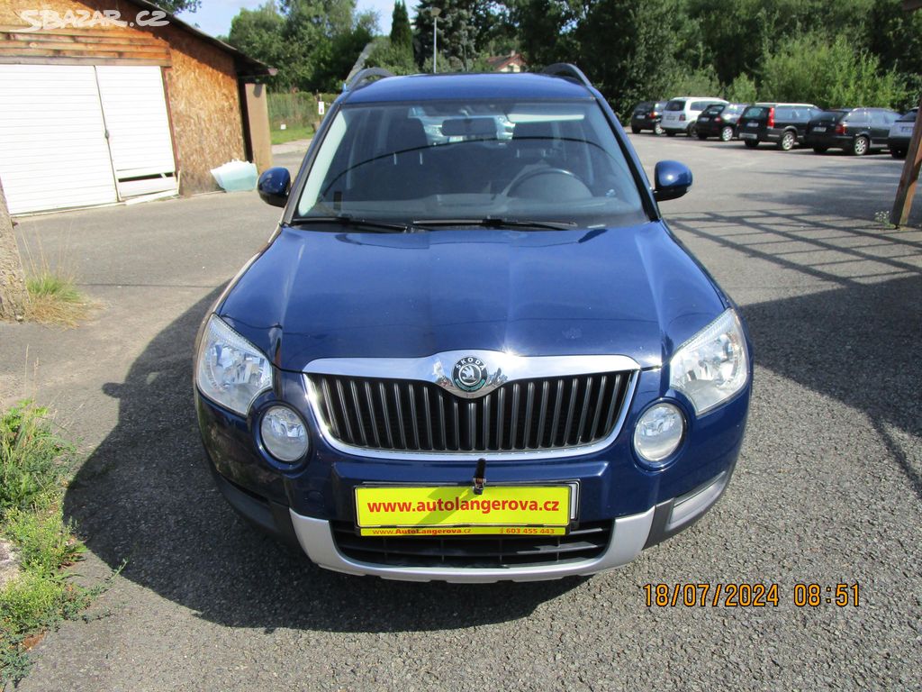 Škoda Yeti 2,0 TDI 81kw TK do 6/2026