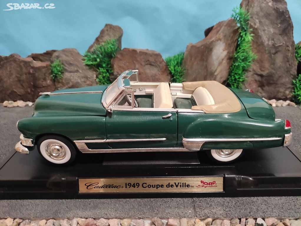 Prodám model 1:18 cadillac coupe 1949 de Ville