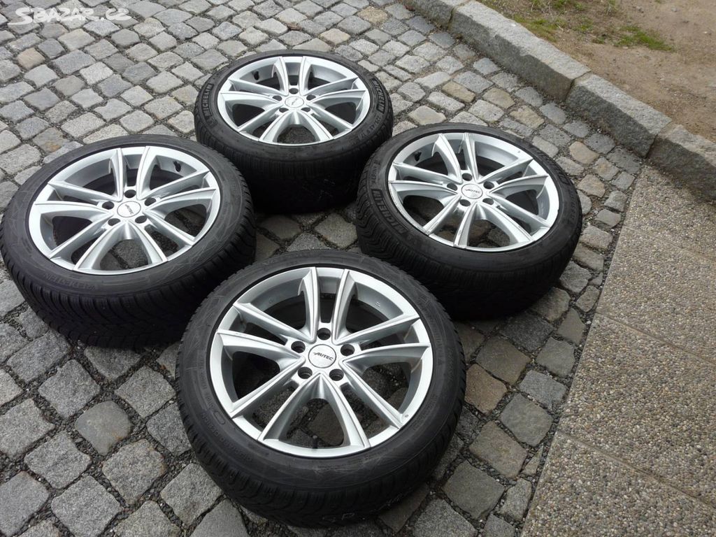 ALU KOLA + ZIMNÍ PNEU 225/45R17 ŠKODA 17" SEAT VW