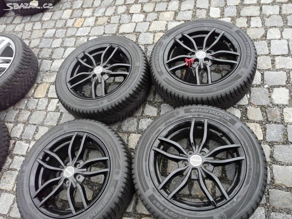 ALU KOLA + ZIMNÍ 205/55R16 ŠKODA 16"SEAT ,VW