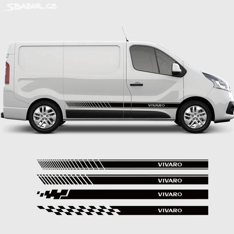 OPEL VIVARO / samolepky na karoserii