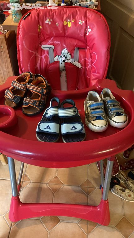 Dětské sandály a boty