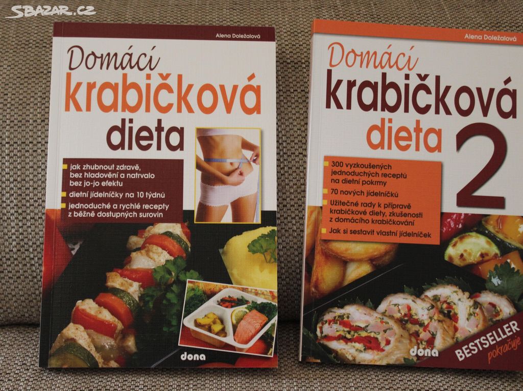 knihy Krabičková dieta 1. a 2. díl