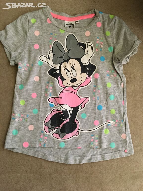 Triko s Minnie Mouse velikost 110