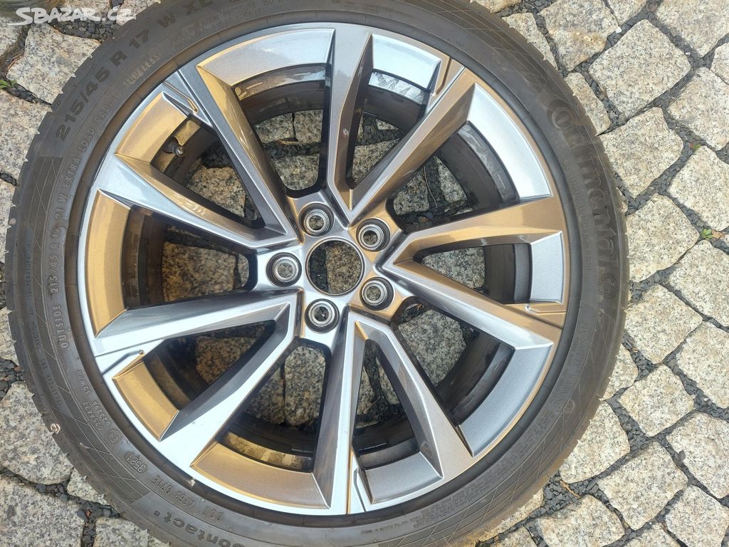 Alu disk Škoda Fabia 4 Procyon 17 - 6VA601025 šedé