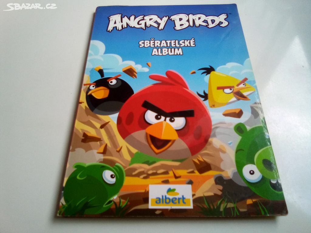 Angry Birds sběratelské album kompletní