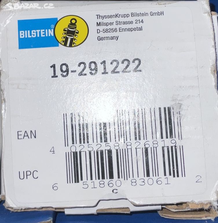 Tlumič pérování BILSTEIN 19-291222 MAZDA