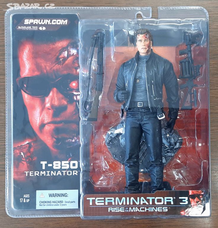 Raritní figurka McFarlane Terminator 3 T-850