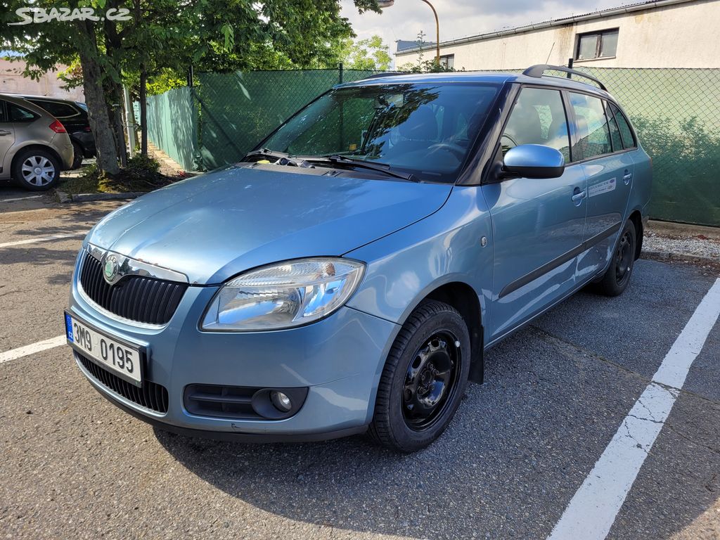 Škoda Fabia II Combi 1.2 51kW LPG, 1.majitel