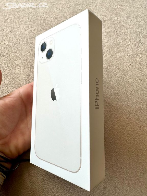 iPhone 13, 128GB Starlight bílá NOVÝ v obalu