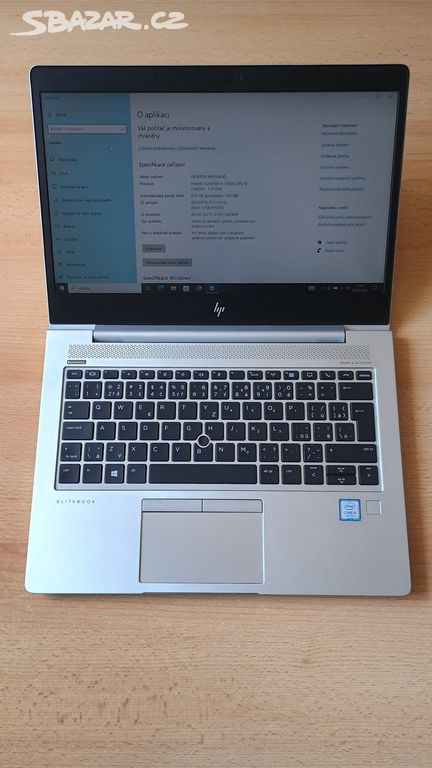 NTB#226 HP EliteBook 830 G5, i5, 8GB, SSD 512GB