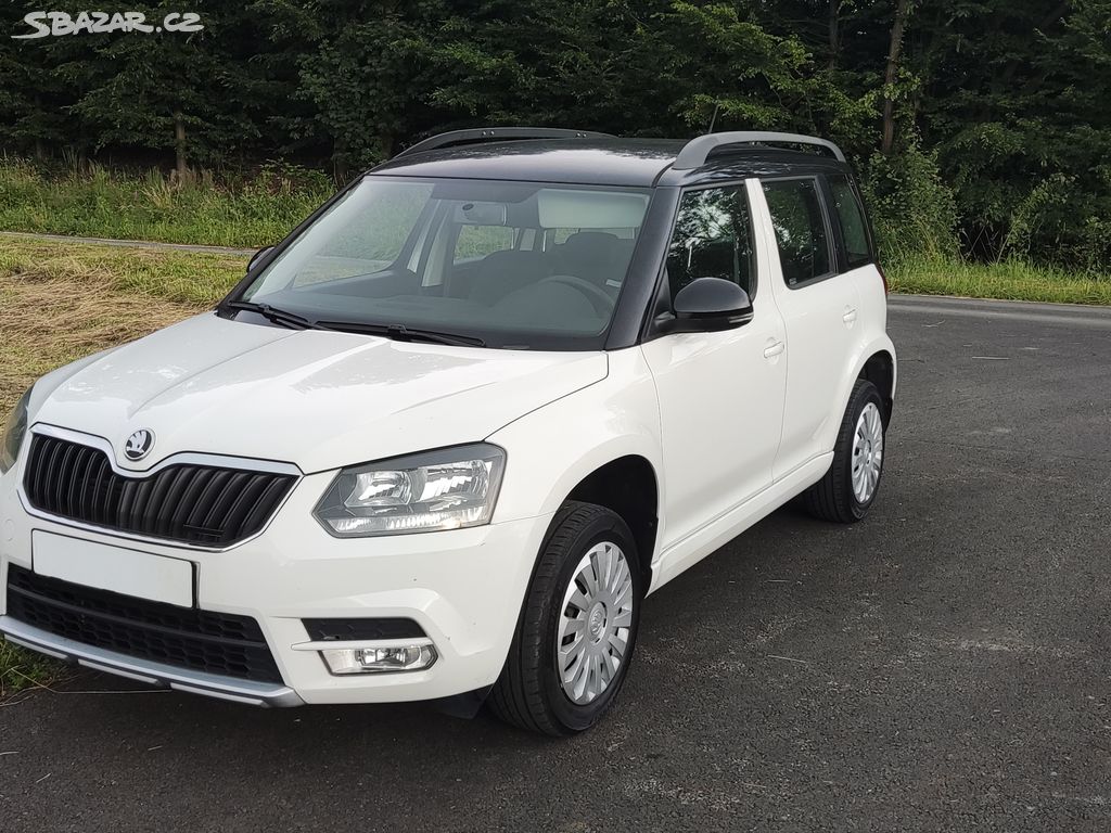 Také na Splátky Škoda Yeti facelift 1.6TDI 77KW