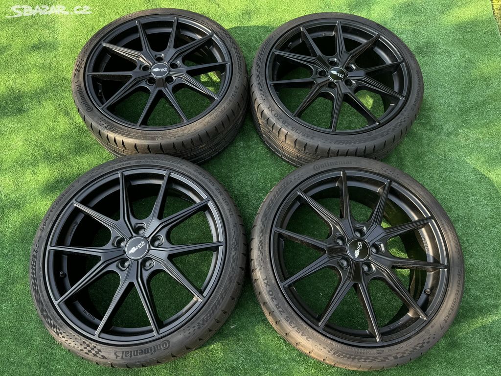 Alu kola Brock 5x112 R20 Conti letní nová sada