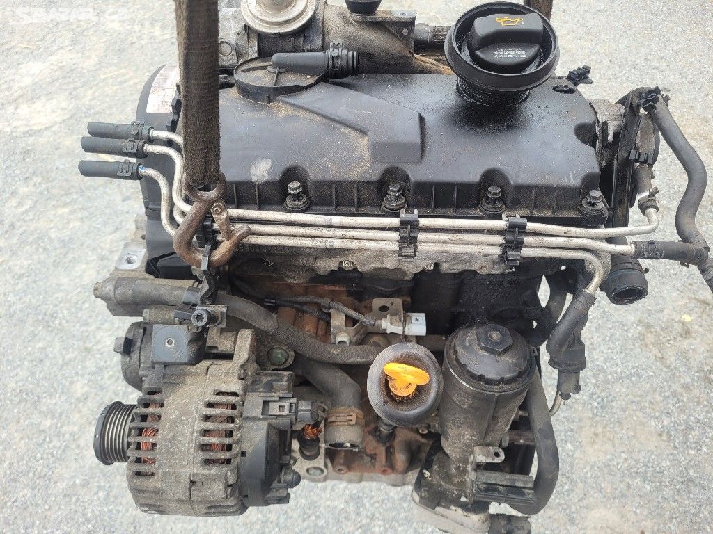 Motor 1.9 TDI 66 kw typ BRU