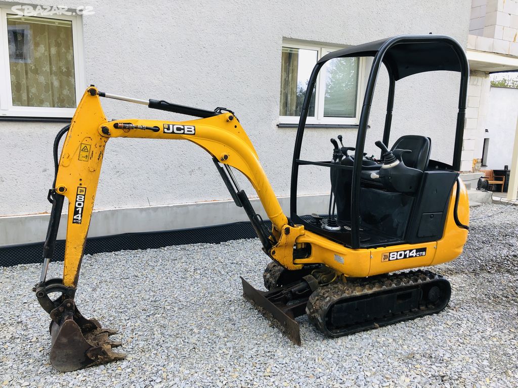 PŮJČÍM minibagr JCB 8014 HLUČÍN