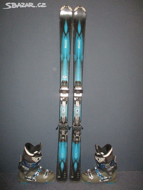 All mountain lyže BLIZZARD VIVA 153cm+Lyžáky 27cm