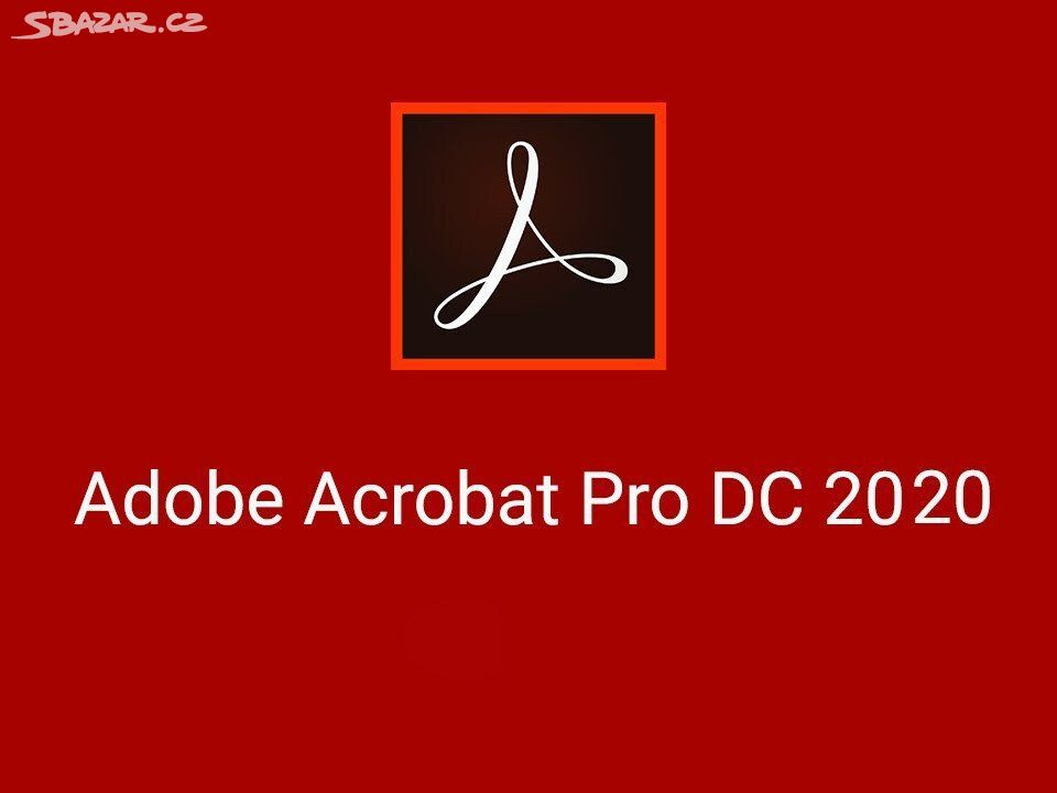 Adobe Acrobat Pro 2020 (PC) 2 zařízení