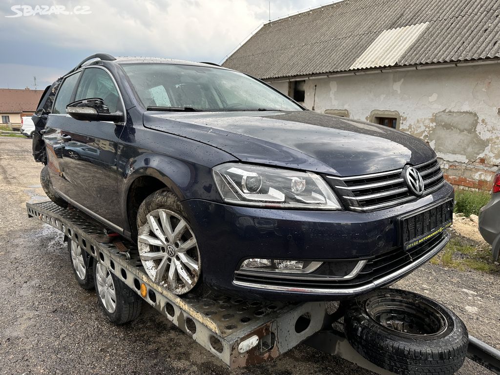 Rozprodám na díly VW Passat B7 2.0tdi