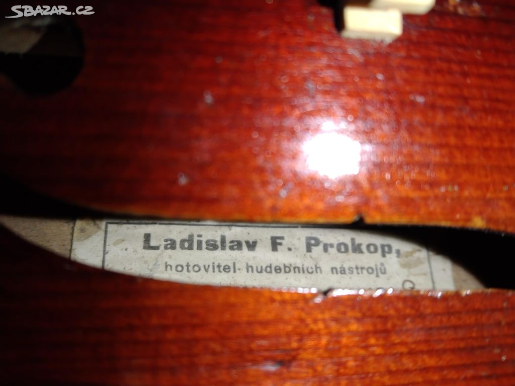 Mistrovské housle Ladislav Prokop 1919