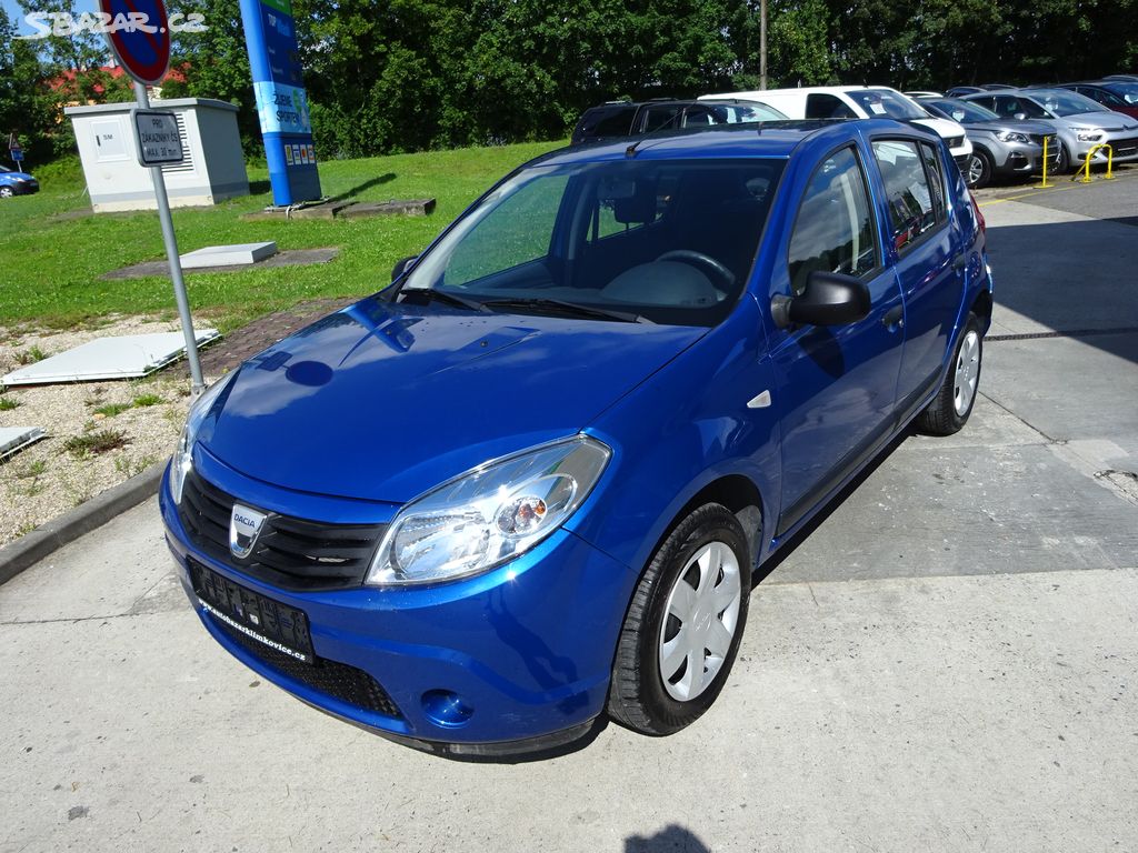 Dacia Sandero 1,4 MPI+LPG-DĚDICTVÍ