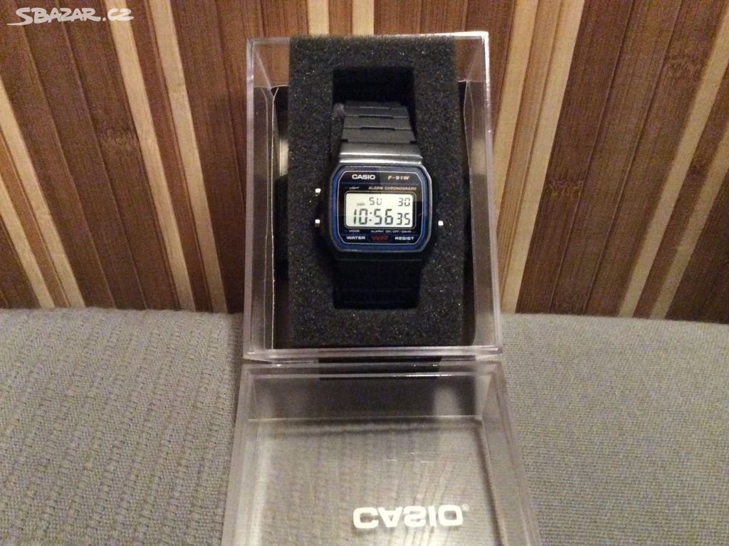 Casio Collection Vintage HODINKY F-91W-1YEG