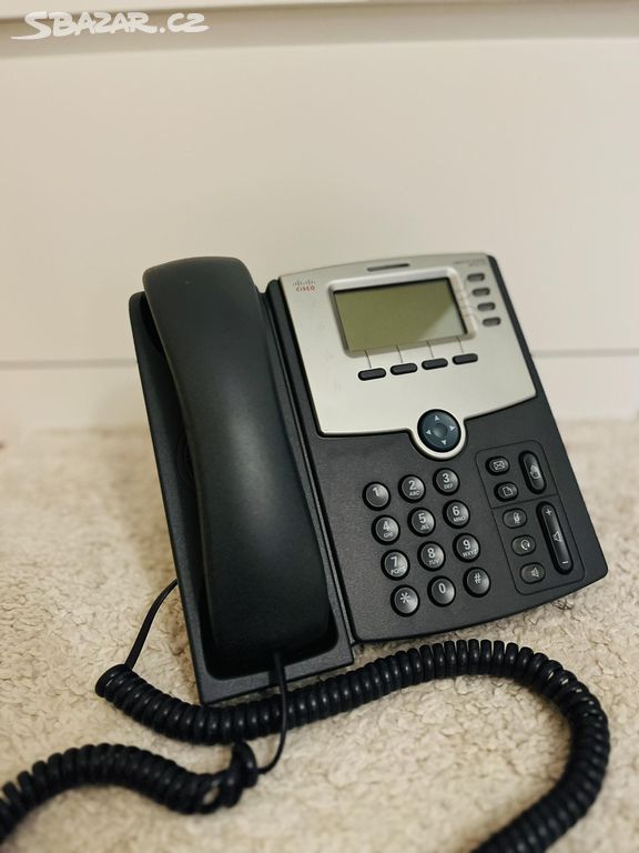 Telefon Cisco SPA514G, 4-linkový