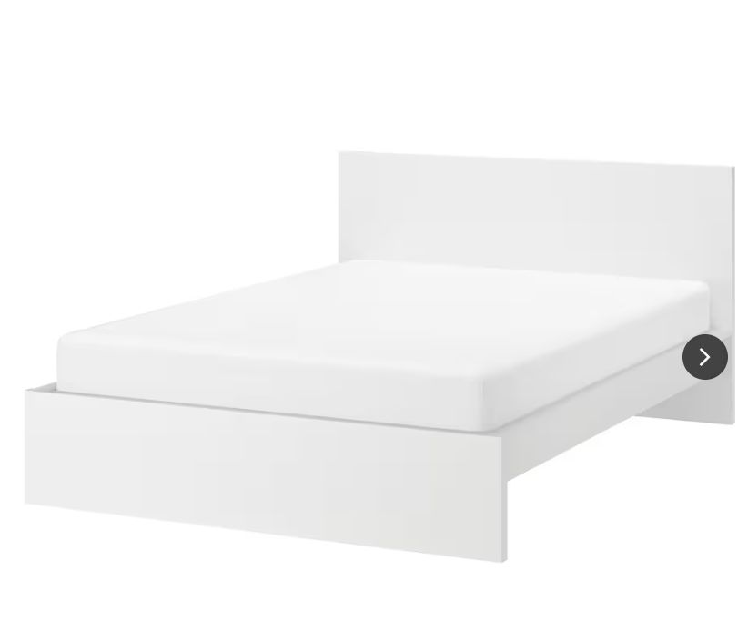 Postel Ikea Malm + rošty + matrace