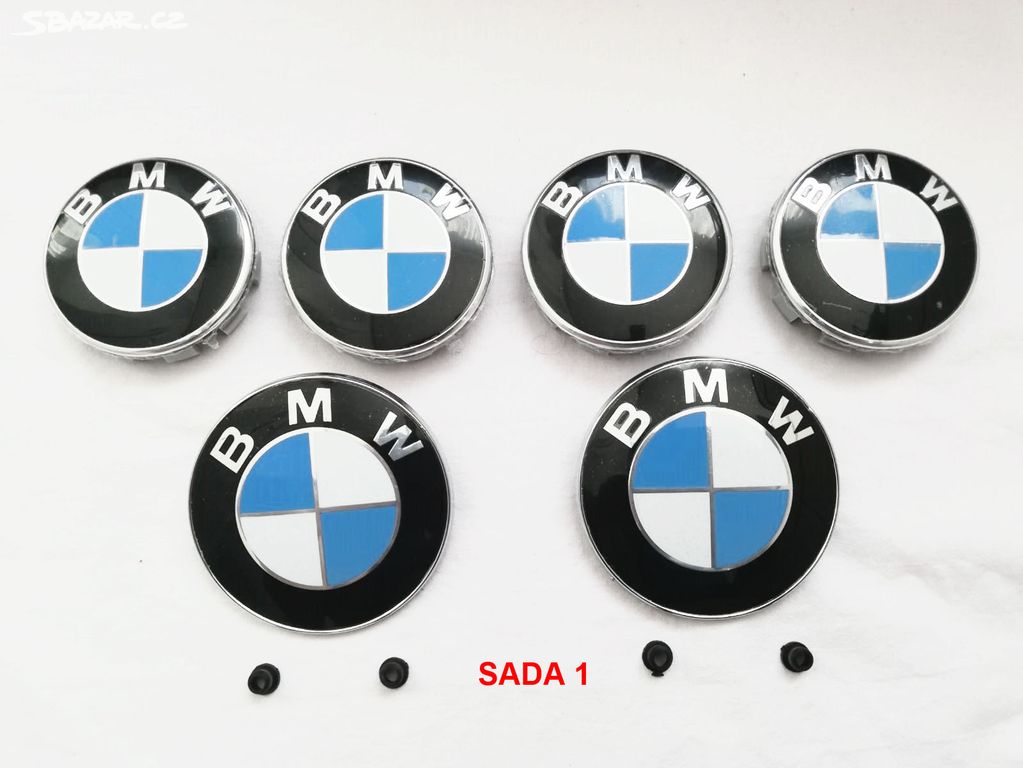 Sada znaků a pokliček na BMW - výhodná cena