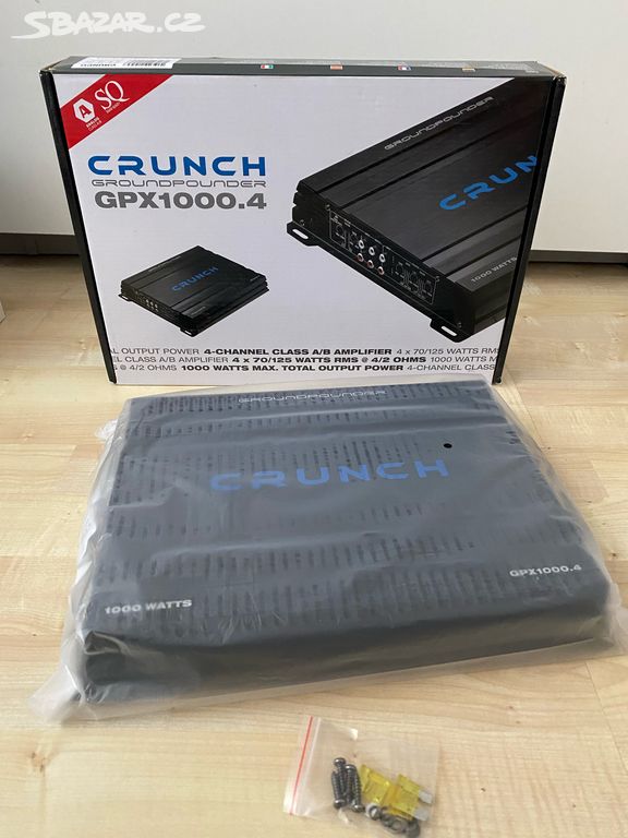 Zesilovač Crunch GPX1000.4