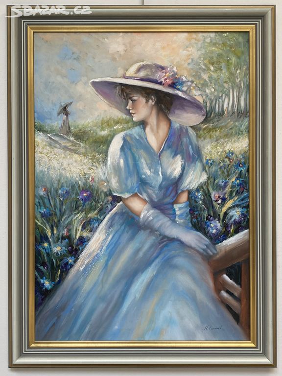 M. Vincent - Dívka v modrém