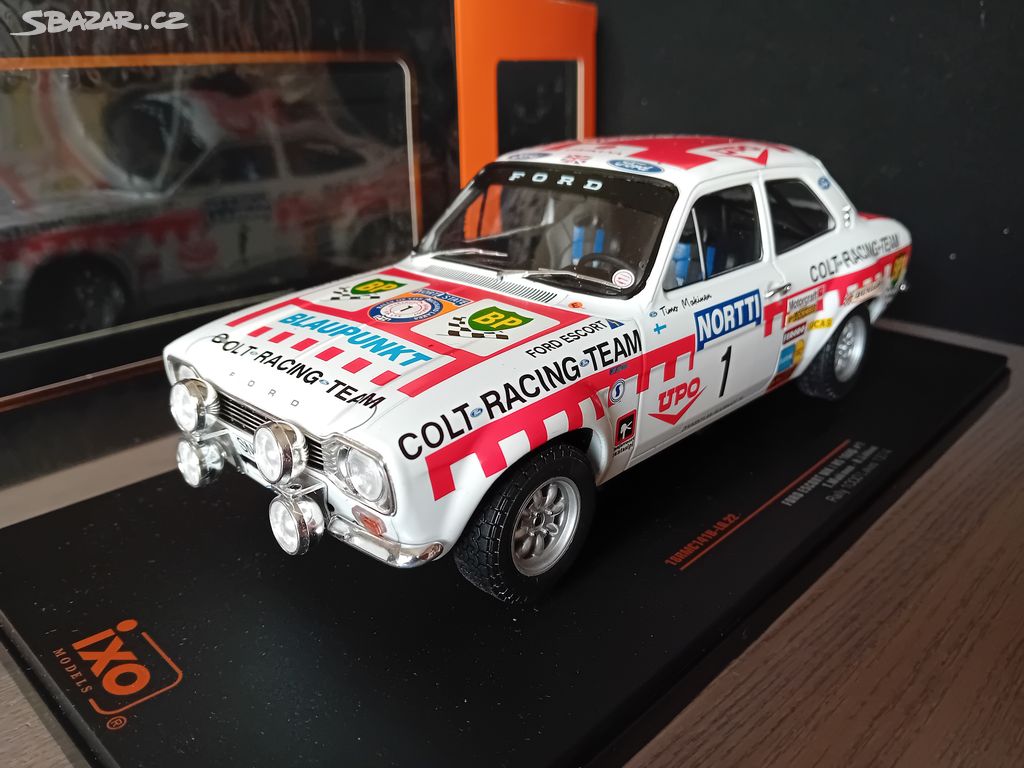 Ford Escort RS 1600 Mk.I - Mäkinen - 1974 1:18 IXO