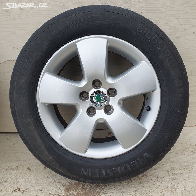 Alu kola Seat 15" 5x100 (Škoda, VW a Audi)