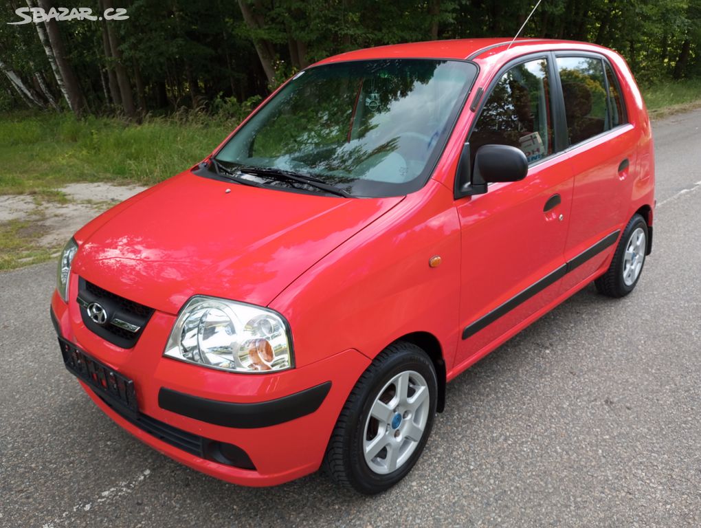 Hyundai Atos 1.1i,46kw,rv-2007,najeto 58947km!!!!!