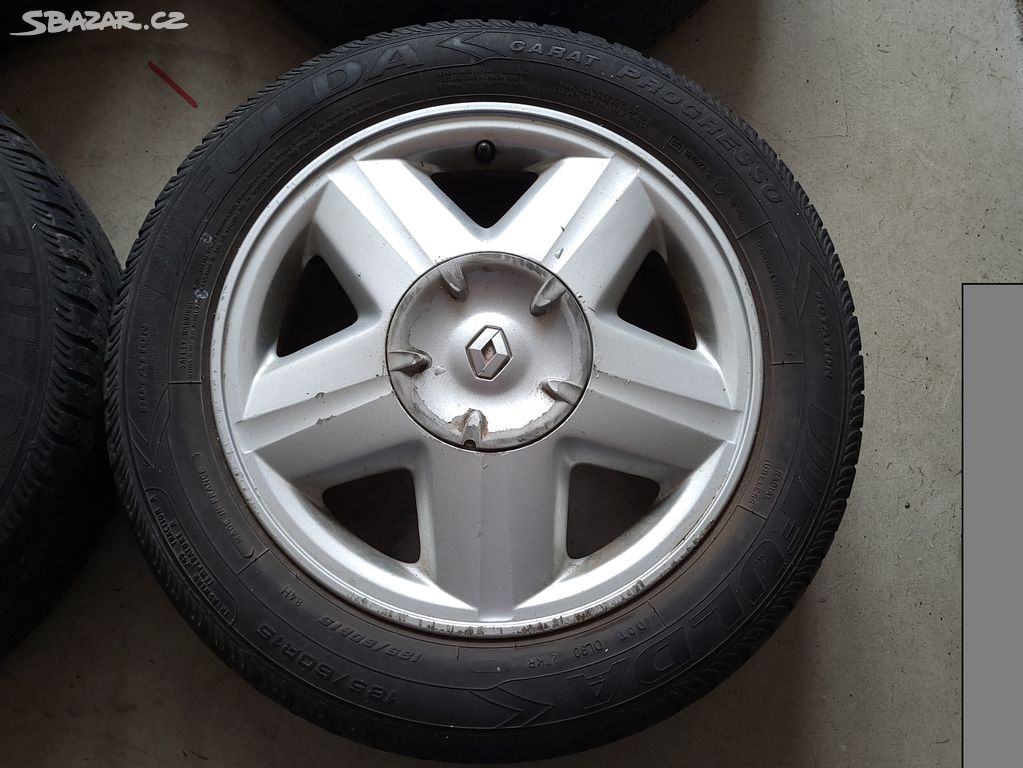 Orig. letní ALU kola Renault 15" 4x100 - levně