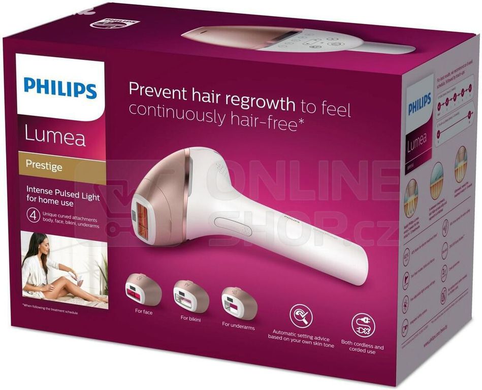 Philips Lumea Prestige epilátor