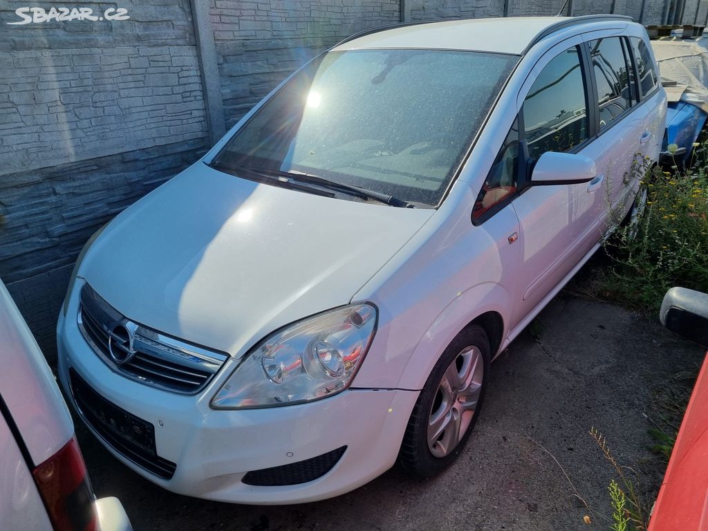 Opel Zafira 1.7cdti,81kw,2009,navi,6kvalt,klima