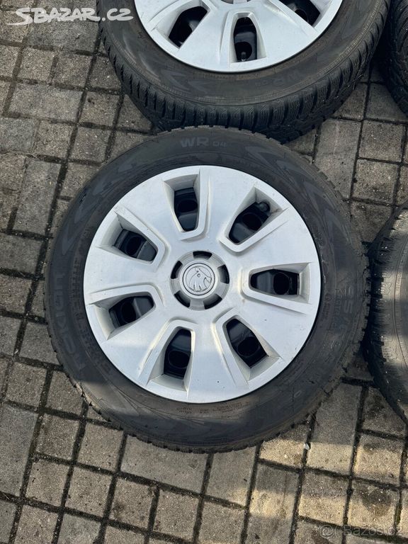 disky Škoda, Volkswagen R16, 5x100 - TOP STAV