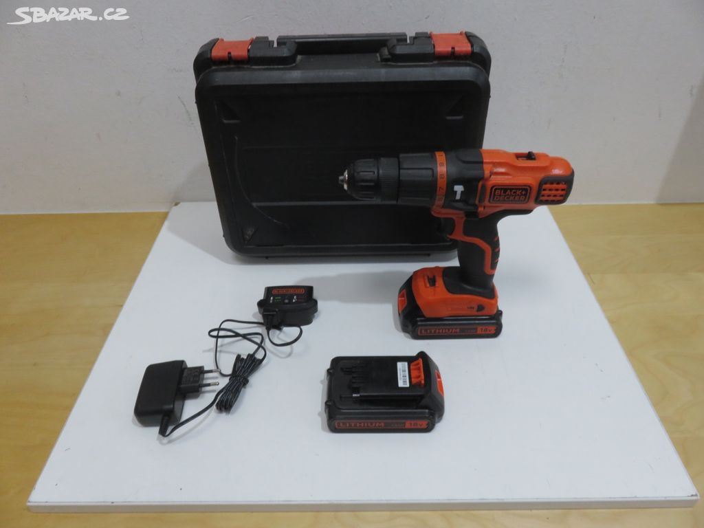 Aku vrtací šroubovák Black-Decker EGBL 18K-QW