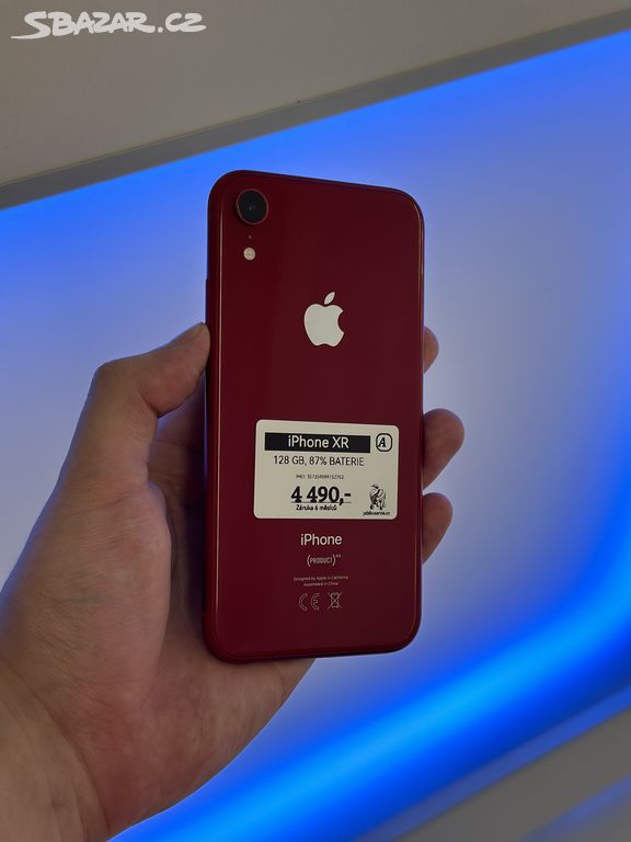 iPhone XR - 128GB - 6M záruka