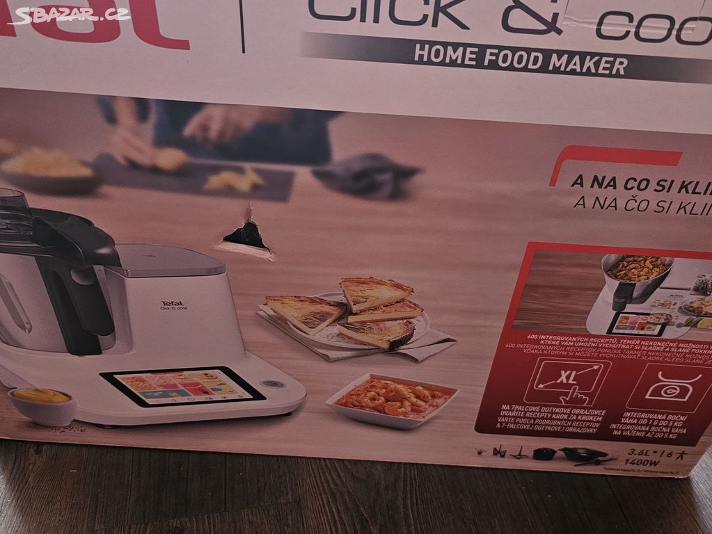 kuchynský robot Tefal Click & Cook