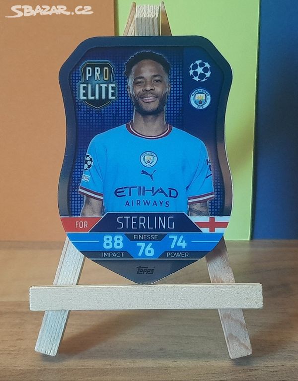 Raheem Sterling 2022/23 Pro Elite Shield #SH1