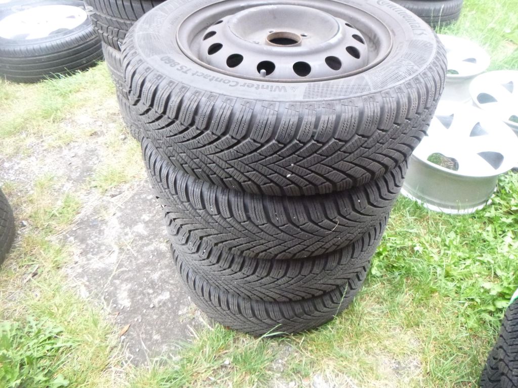 4x disk (5x114,3) zimní pneu 195/65 r15 (7,5 mm)